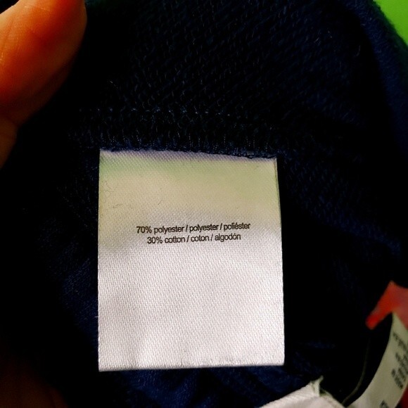 Halston Studio Soft Comfy Lounge wear Navy Blue Jogger Pants Size XS/X-Small - Picture 11 of 11